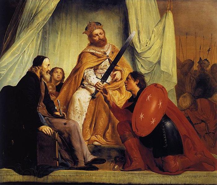 Pieter de Grebber Frederick Barbarossa awards France oil painting art